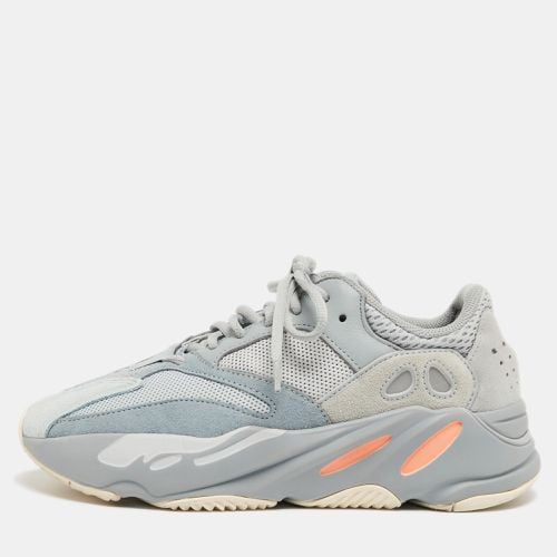 Adidas x Yeezy Blue Mesh and Leather Boost 700 Inertia Sneakers Size 40 - Yeezy x Adidas - Modalova