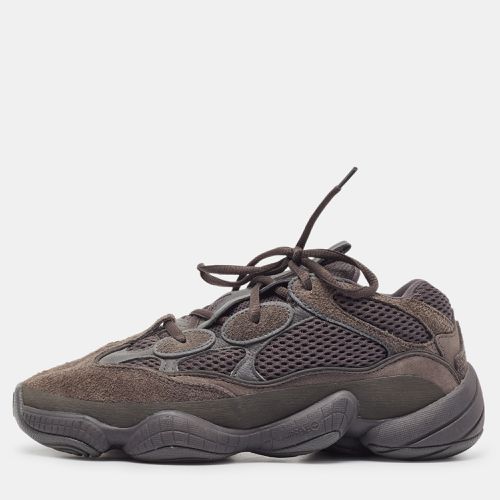 Yeezy x Adidas Black/Grey Mesh and Suede Yeezy Boost 500 Utility Black Sneakers Size 39 1/3 - Yeezy x Adidas - Modalova