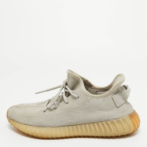 Knit Fabric Boost 350 V2 Sesame Sneakers Size 41 1/3 - Yeezy x Adidas - Modalova