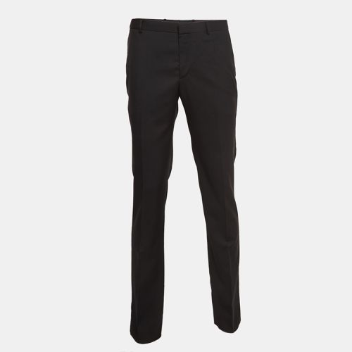 Z Zegna Black Wool Slim Fit Trousers XL - Z Zegna - Modalova