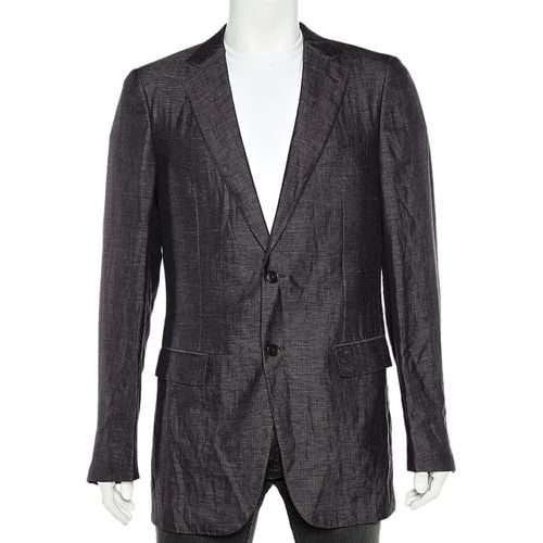 Ermenegildo Zegna Purple Wool Blazer L - Ermenegildo Zegna - Modalova