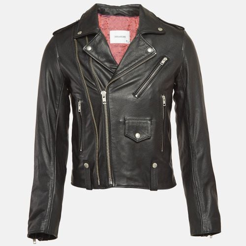 Leather Louis Biker Jacket M - Zadig & Voltaire - Modalova