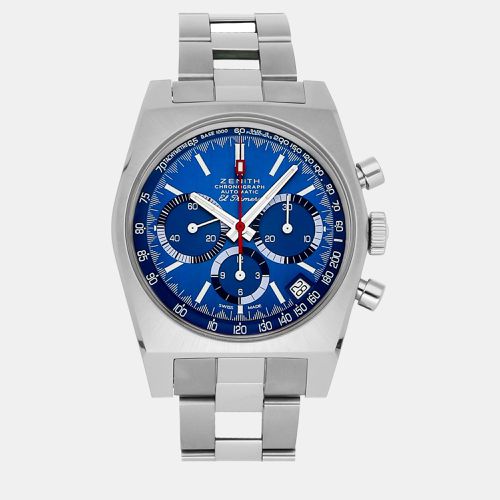 Zenith Blue Titanium El Primero 95.A3818.400/51.M3818 Automatic Men's Wristwatch 37 mm - Zenith - Modalova