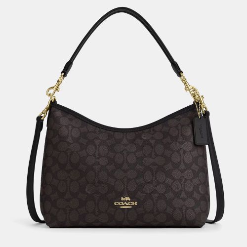 Coach Laurel Signature Canvas Black monogram Handbag - Coach - Modalova