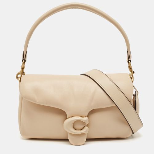 Coach Beige Leather Tabby Pillow 26 Shoulder Bag - Coach - Modalova