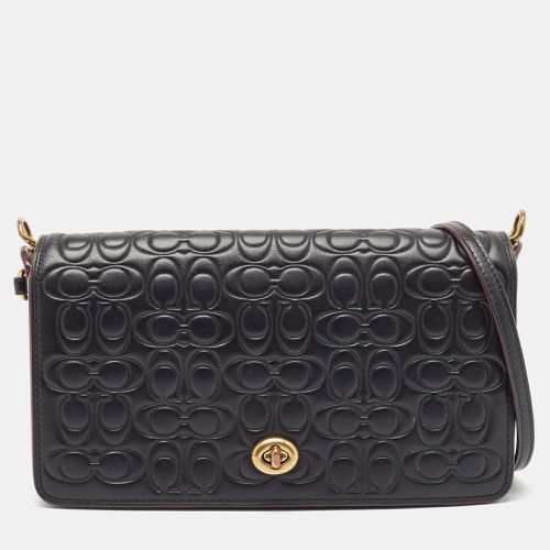 Monogram Leather Dinky Crossbody Bag - Coach - Modalova