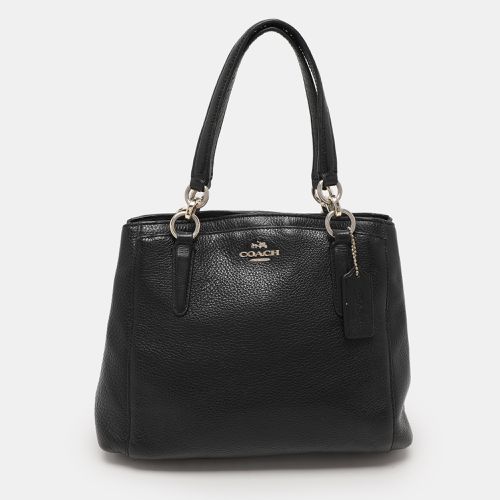 Coach Black Leather Christie Carryall Satchel - Coach - Modalova