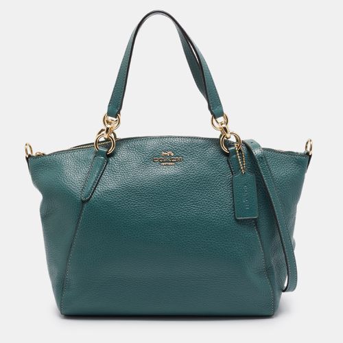 Coach Green Leather Small Kelsey Satchel - Coach - Modalova