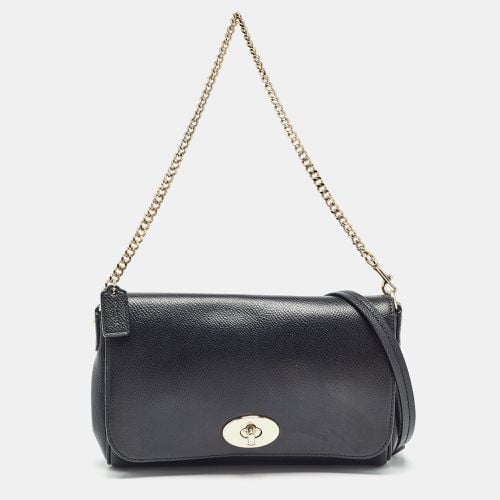 Coach Black Leather Crosstown Turnlock Crossbody Bag - Coach - Modalova