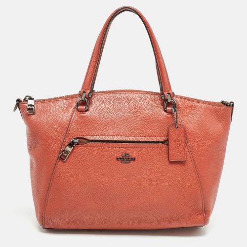 Brick Leather Prairie Satchel - Coach - Modalova