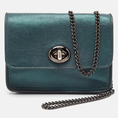 Coach Metallic Green Leather Bowery Crossbody Bag - Coach - Modalova