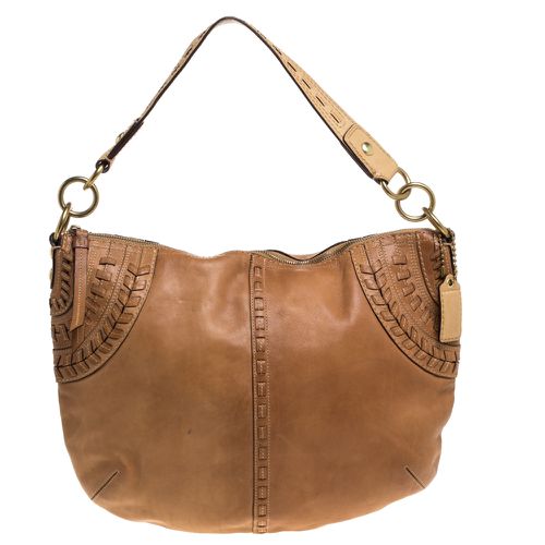 Coach Brown Leather Hobo - Coach - Modalova