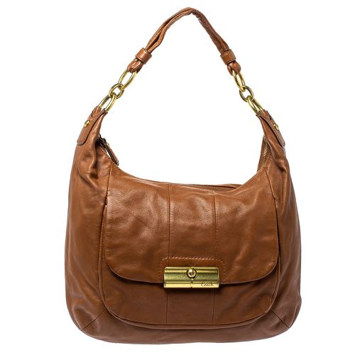 Coach Brown Leather Kristin Hobo - Coach - Modalova