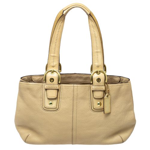 Coach Cream Leather Soho Tote - Coach - Modalova