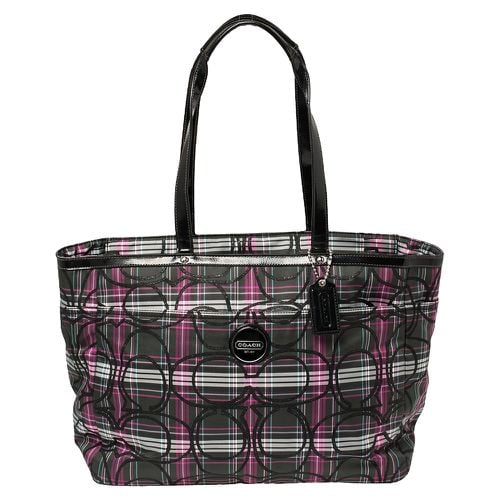 Coach Multicolor Canvas and Patent Leather Diaper Bag - Coach - Modalova