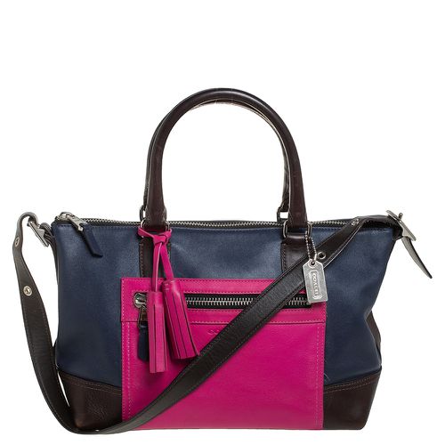 Coach Multicolor Leather Front Zip Tote - Coach - Modalova