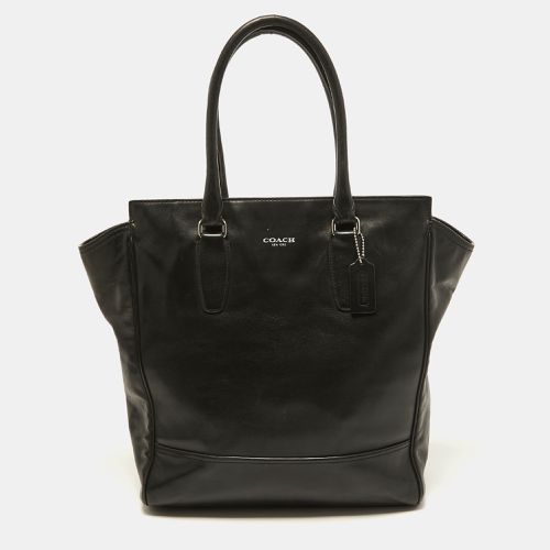 Coach Black Leather Tanner Tote - Coach - Modalova