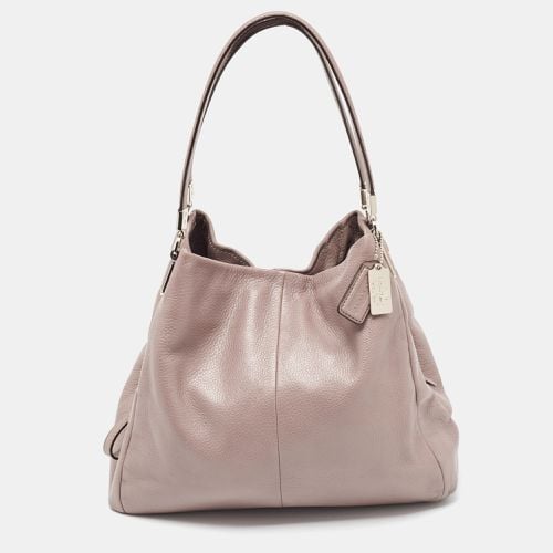 Coach Grey Leather Edie Shoulder Bag - Coach - Modalova