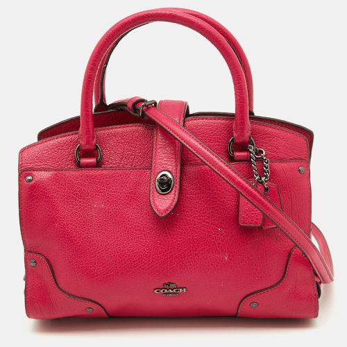 Coach Pink Leather Mercer 24 Satchel - Coach - Modalova