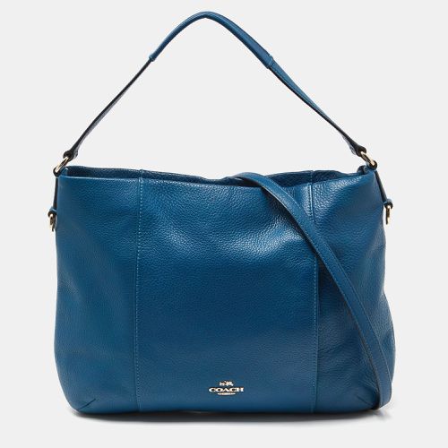 Coach Blue Leather Isabelle East West Hobo - Coach - Modalova