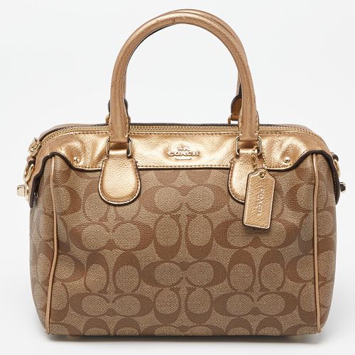 Signature Coated Canvas and Leather Mini Bennett Satchel - Coach - Modalova