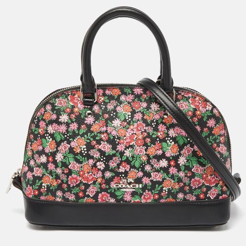 Coach Multicolor Floral Print Coated Canvas and Leather Mini Sierra Satchel - Coach - Modalova