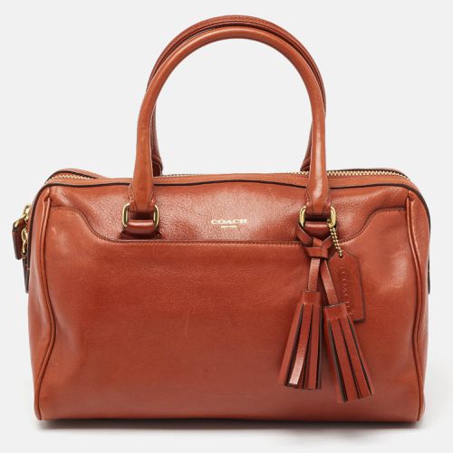 Coach Brown Leather Legacy Haley Satchel - Coach - Modalova