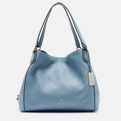 Coach Light Blue Leather Edie Shoulder Bag - Coach - Modalova