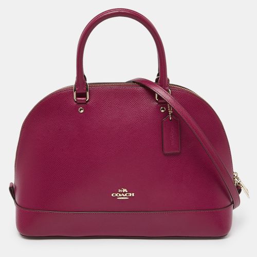 Coach Fuchsia Leather Sierra Satchel - Coach - Modalova