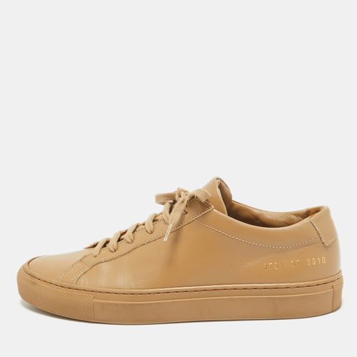 Common Projects Brown Leather Achilles Sneakers Size 37 - Common Projects - Modalova