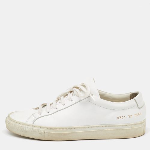 Common Projects White Leather Achilles Low Top Sneakers Size 38 - Common Projects - Modalova