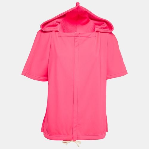 Comme des Garcons Pink Jersey Zip-Up Hooded Jacket M - Comme des Garcons - Modalova