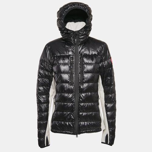 Canada Goose Black Nylon Hooded Zip-Up Puffer Down Jacket L - Canada Goose - Modalova