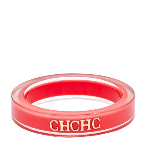 Carolina Herrera Pink Resin Bangle Bracelet - Carolina Herrera - Modalova