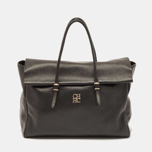 Leather Minueto Flap Bag - Carolina Herrera - Modalova