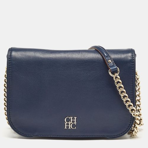 Leather New Baltazar Flap Shoulder Bag - Carolina Herrera - Modalova