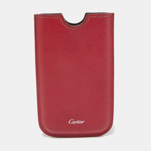 Cartier Pink Leather iPhone Case - Cartier - Modalova