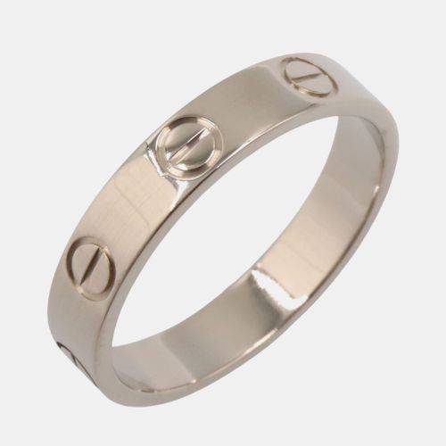 Cartier Love 18K White Gold Ring EU 51 - Cartier - Modalova