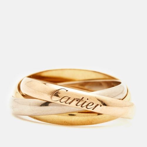 Cartier Trinity 18k Three Tone Gold Ring Size 52 - Cartier - Modalova