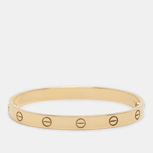 Cartier Love 18K Yellow Gold Bracelet 17 - Cartier - Modalova