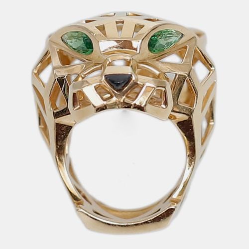 Cartier 18k Yellow Gold Panthere De Cartier Ring EU 52 - Cartier - Modalova