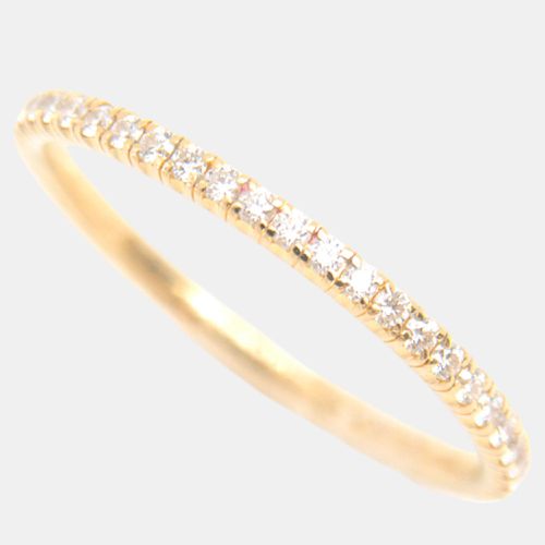 Cartier 18K Yellow Gold and Diamond Etincelle de Cartier Full Eternity Band Ring EU 49 - Cartier - Modalova