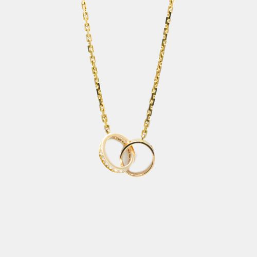 Cartier 18K Yellow Gold and Diamond Love Pendant Necklace - Cartier - Modalova