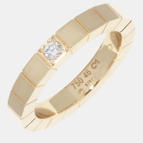 Cartier 18K Yellow Gold Lanieres Diamond Ring EU 46 - Cartier - Modalova