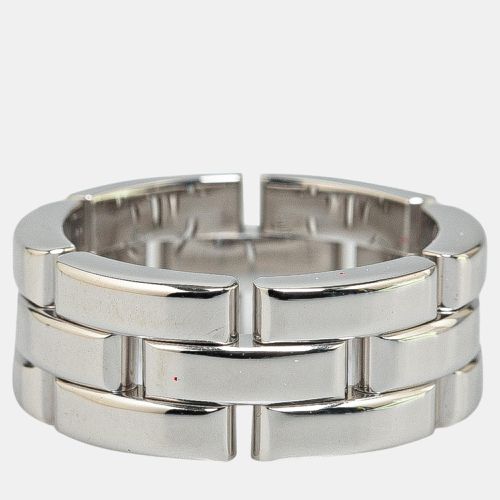 Cartier 18K White Gold Maillon Panthere Ring - Cartier - Modalova