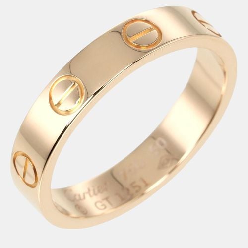 Cartier 18K Pink Gold Love Wedding Ring EU 62 - Cartier - Modalova