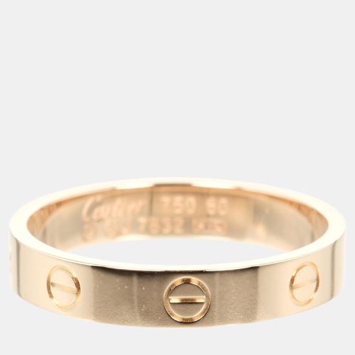 Cartier 18K Pink Gold Love Wedding Ring EU 60 - Cartier - Modalova