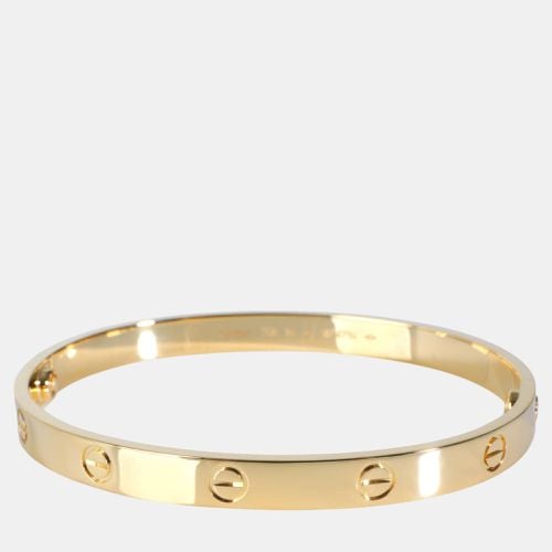 Cartier 18K Yellow Gold Love Bracelet - Cartier - Modalova