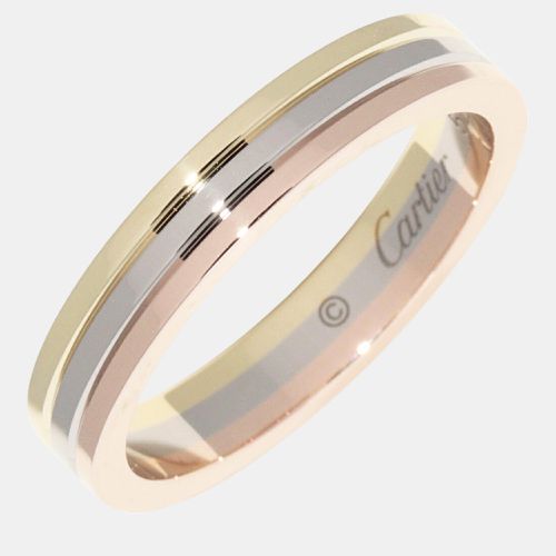 Cartier 18K Yellow Gold, White Gold and Rose Gold Vendome Ring EU 52 - Cartier - Modalova