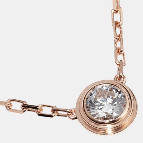 Cartier 18K Rose Gold Diamond Necklace - Cartier - Modalova